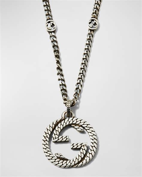 gucci face chain|Gucci chain price.